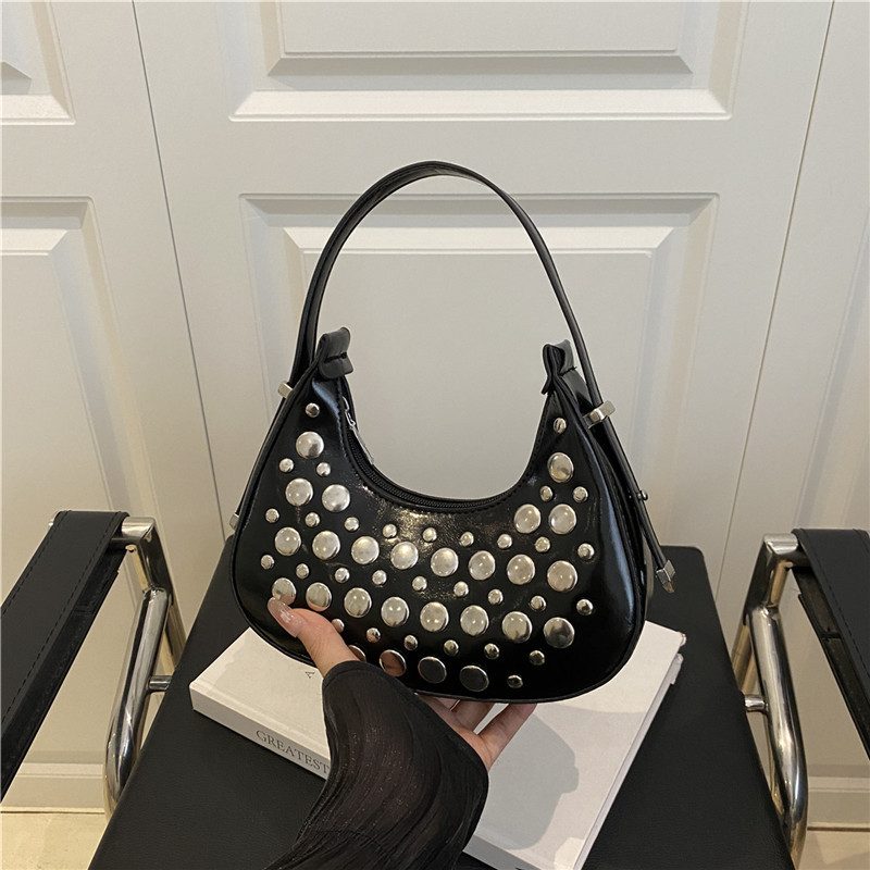 Nieten Große Kapazität Bucket Bag view 4
