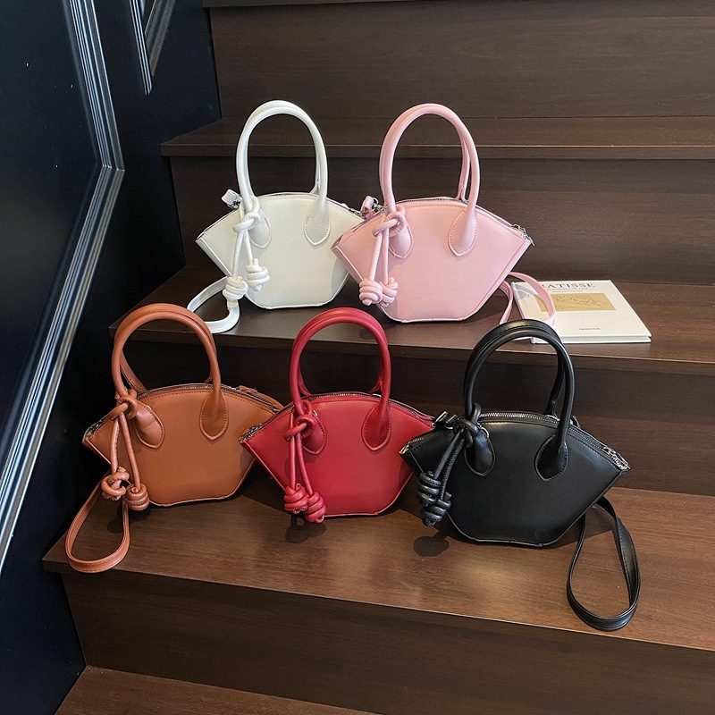 Minimalist Top-Handle Bucket Bag