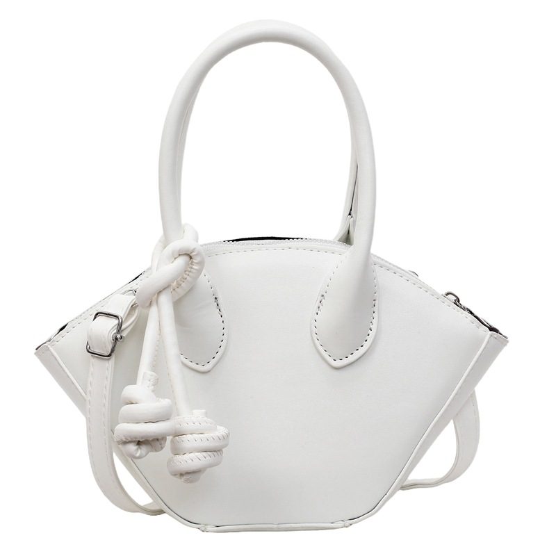 Minimalist Top-Handle Bucket Bag view 10