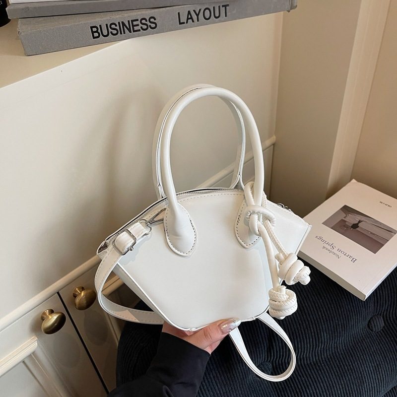 Minimalist Top-Handle Bucket Bag view 2