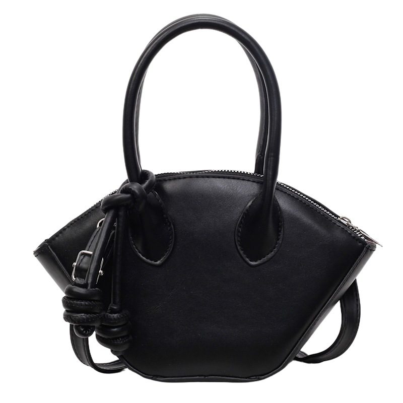 Minimalist Top-Handle Bucket Bag view 6