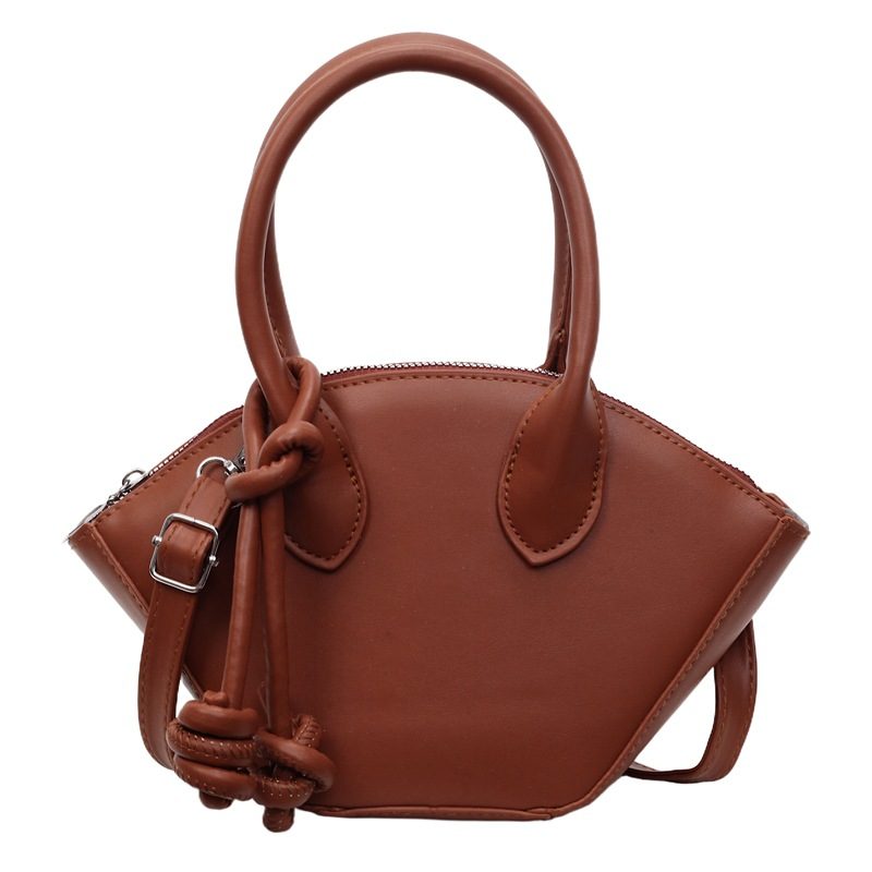 Minimalist Top-Handle Bucket Bag view 7