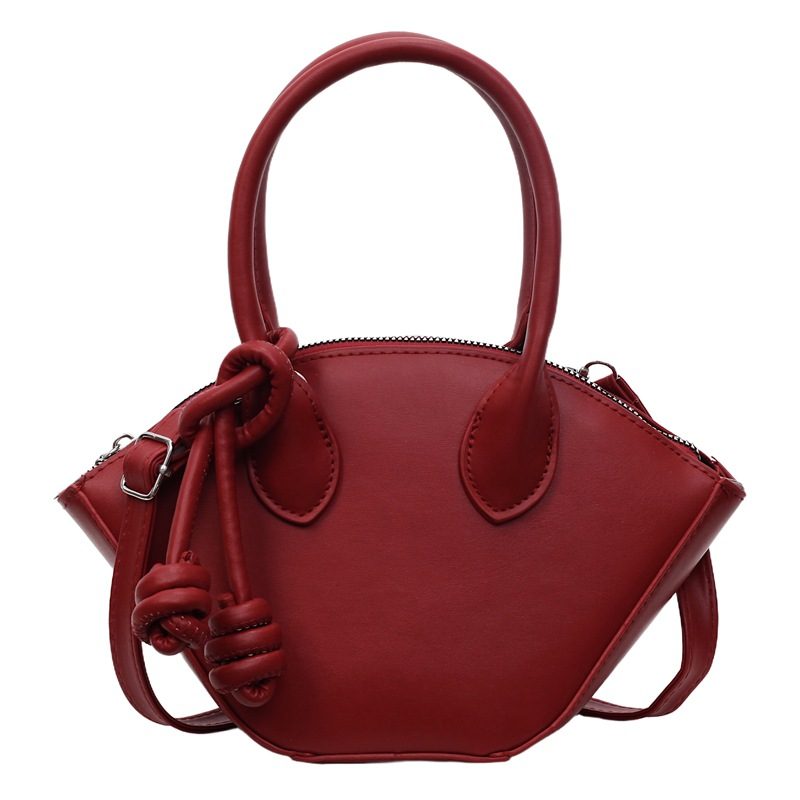 Minimalist Top-Handle Bucket Bag view 8