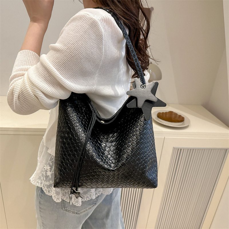 Drawstring Bucket Tote Travel Bag view 4