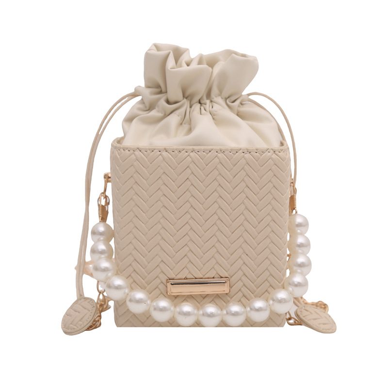 Pearl Top-Handle Bucket Bag view 9