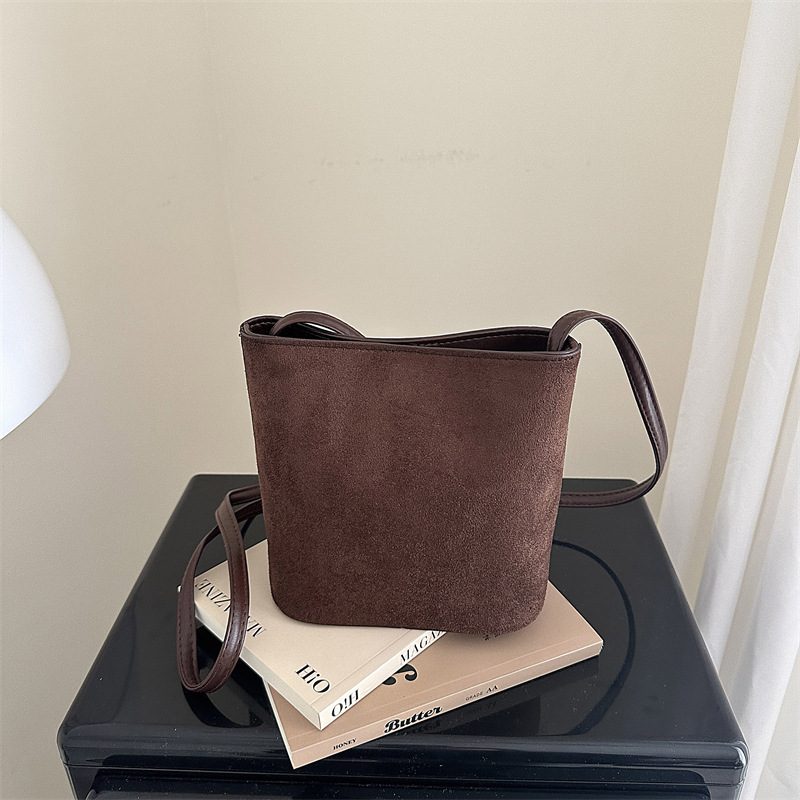 Vintage Bucket Crossbody Shoulder Bag view 2