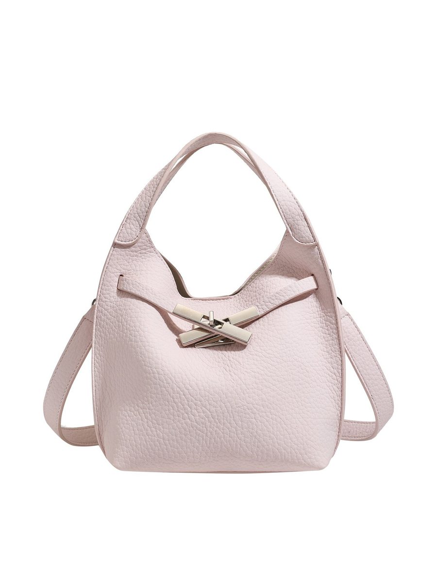 Softleder Bucket Bag mit Lychee-Narbung view 5