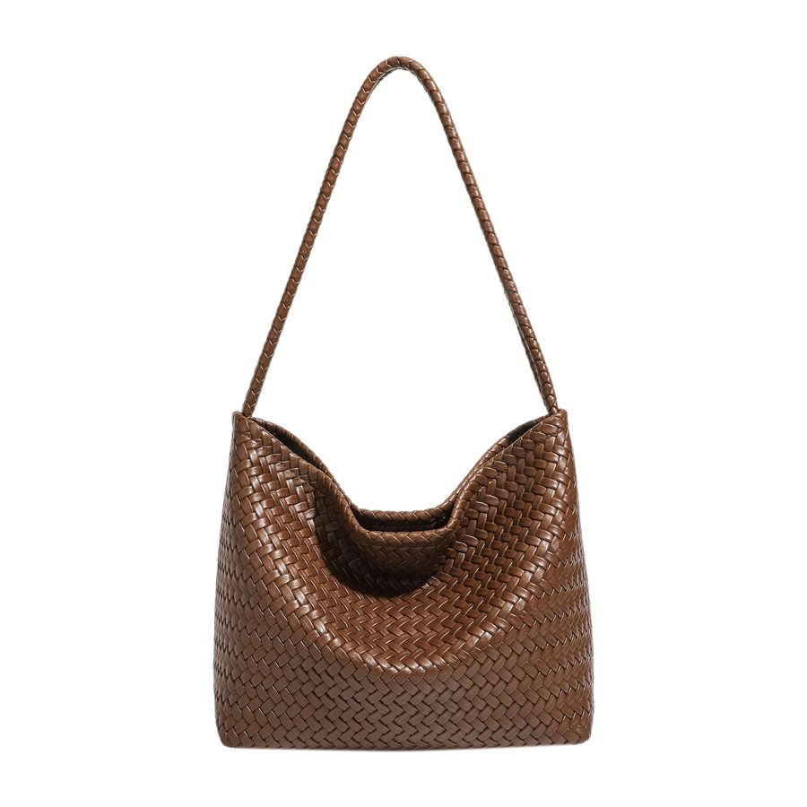Woven Basket Shoulder Bag view 5