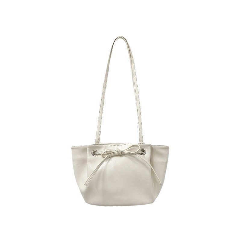 Bow Bucket Shoulder Top-Handle Bag view 5