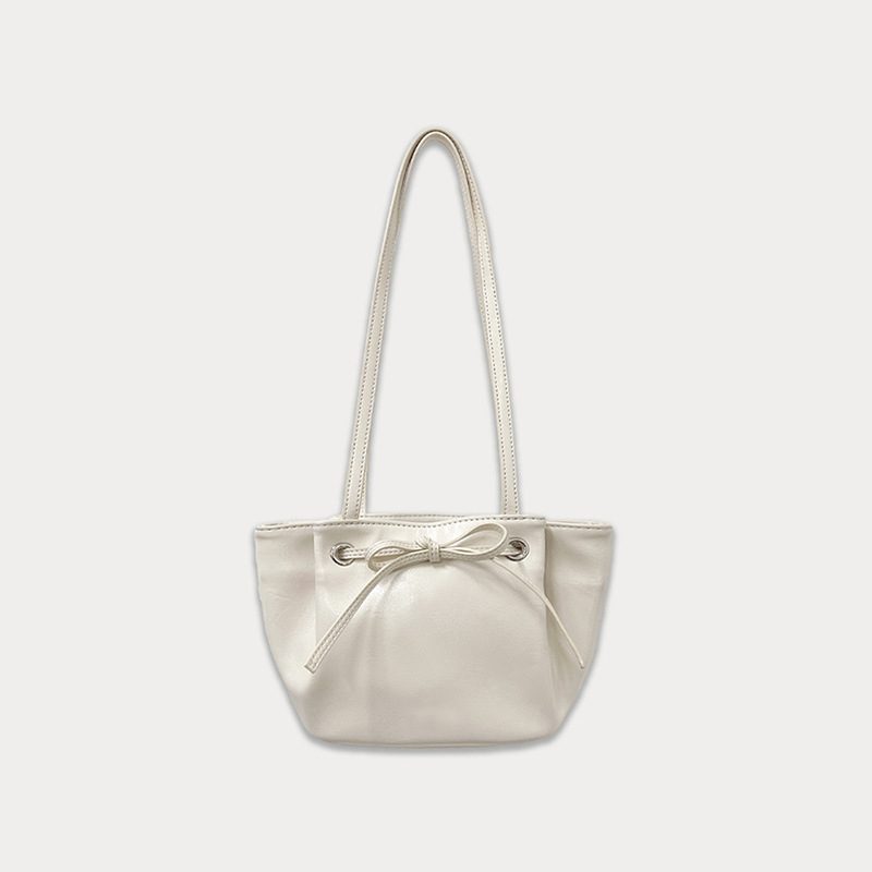 Bow Bucket Shoulder Top-Handle Bag view 7