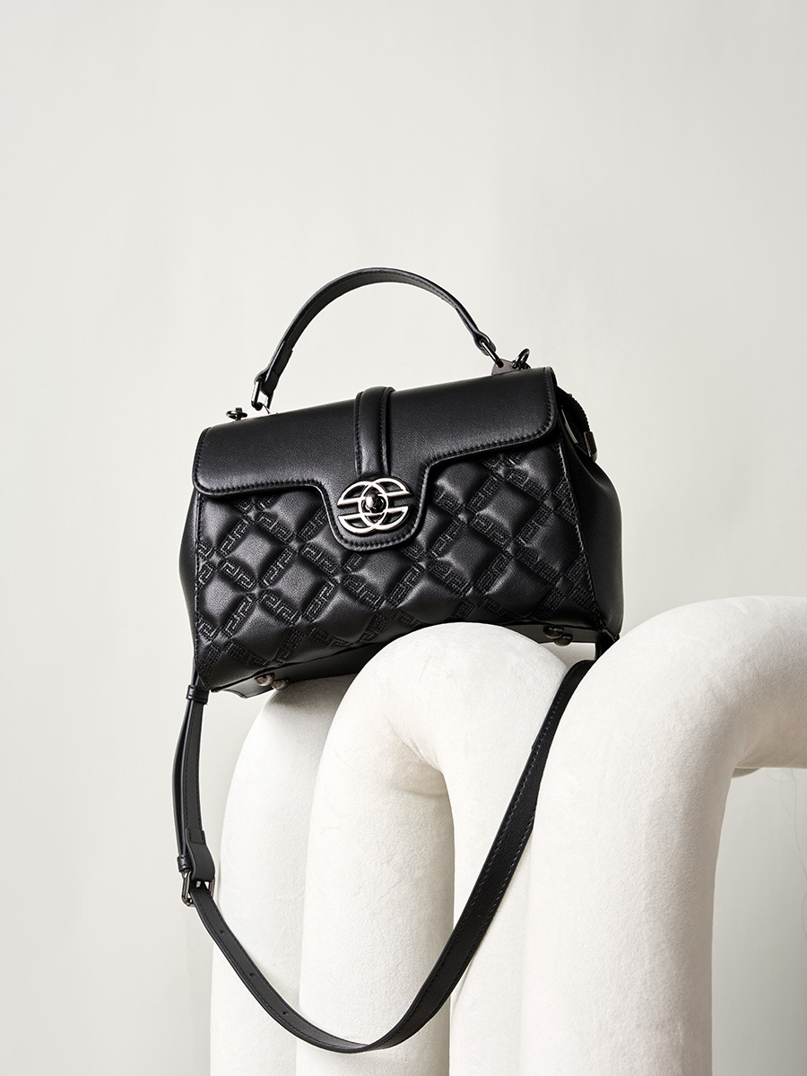 Envelope Crossbody — Burgundy view 3