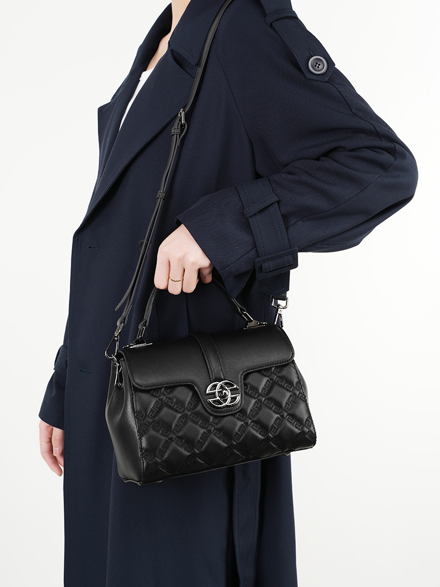 Envelope Crossbody — Burgundy view 4
