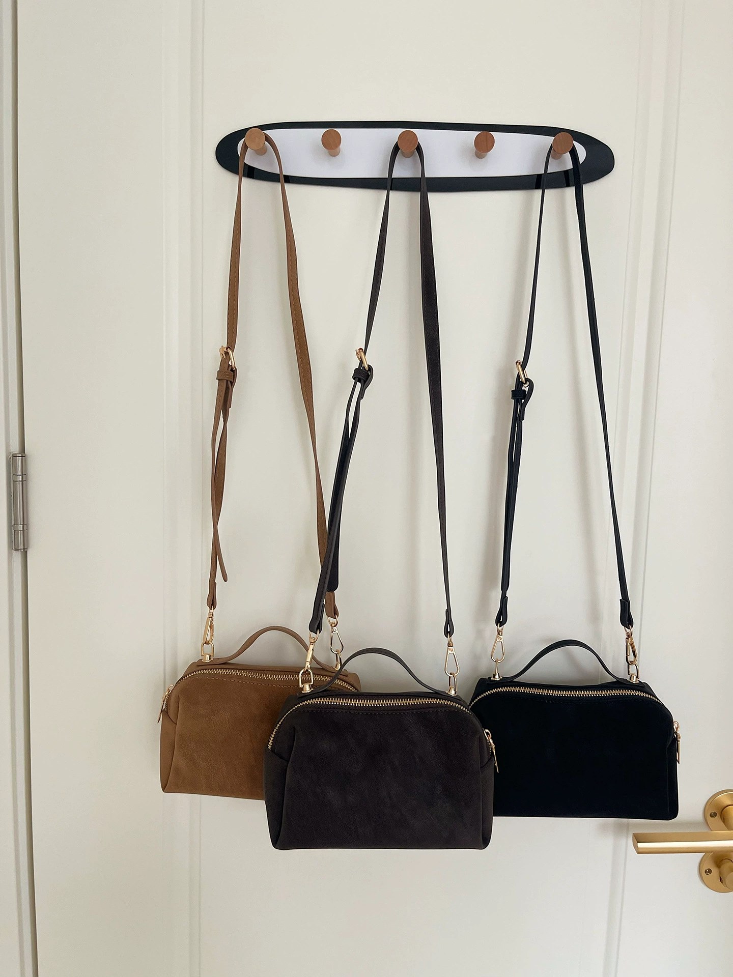 Matte PU Leather Crossbody Bag for wholesale OEM — YANYAN Bags Guangzhou handbag factory