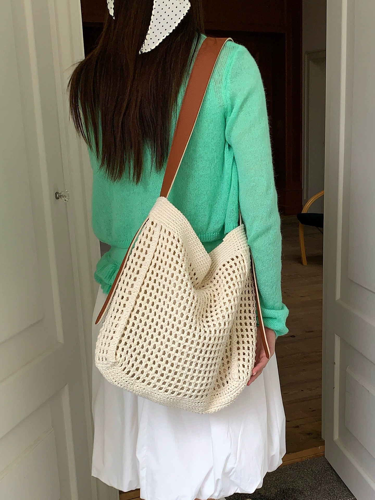 Woven Synthetic Crossbody Bag for wholesale OEM — YANYAN Bags Guangzhou handbag factory