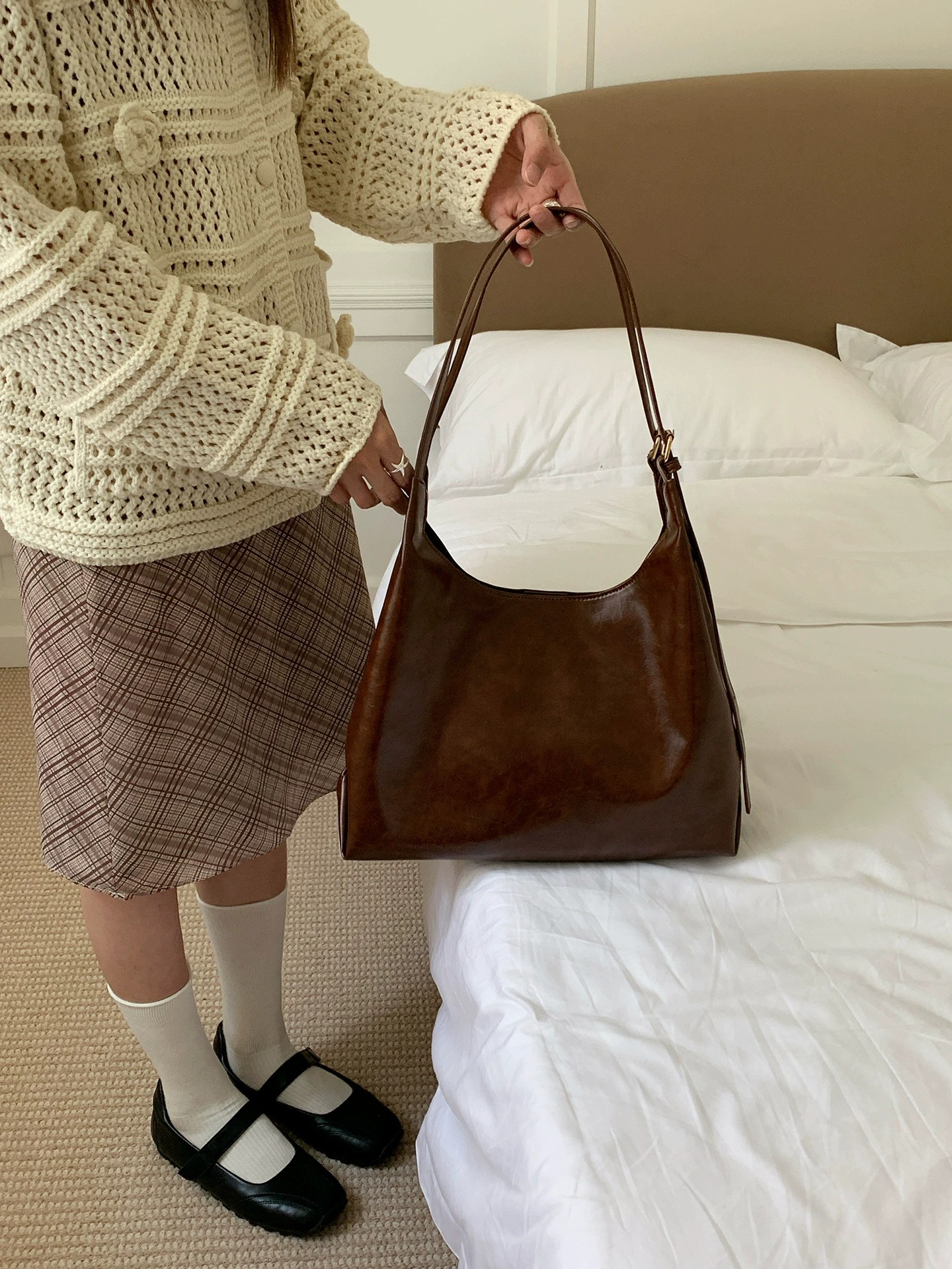 PU Leather Crossbody Bag view 3
