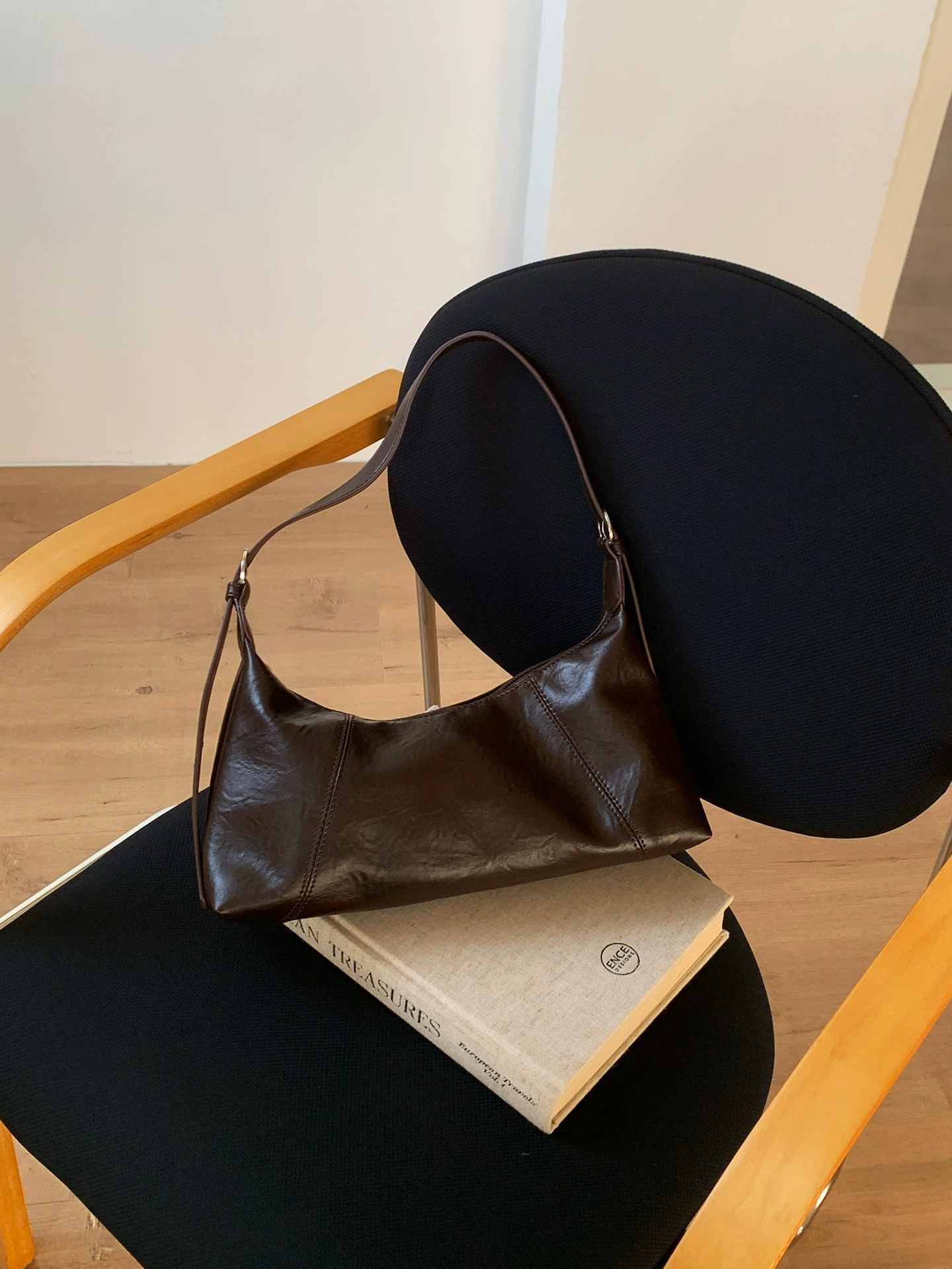 Bolso Cruzado de Cuero PU view 2