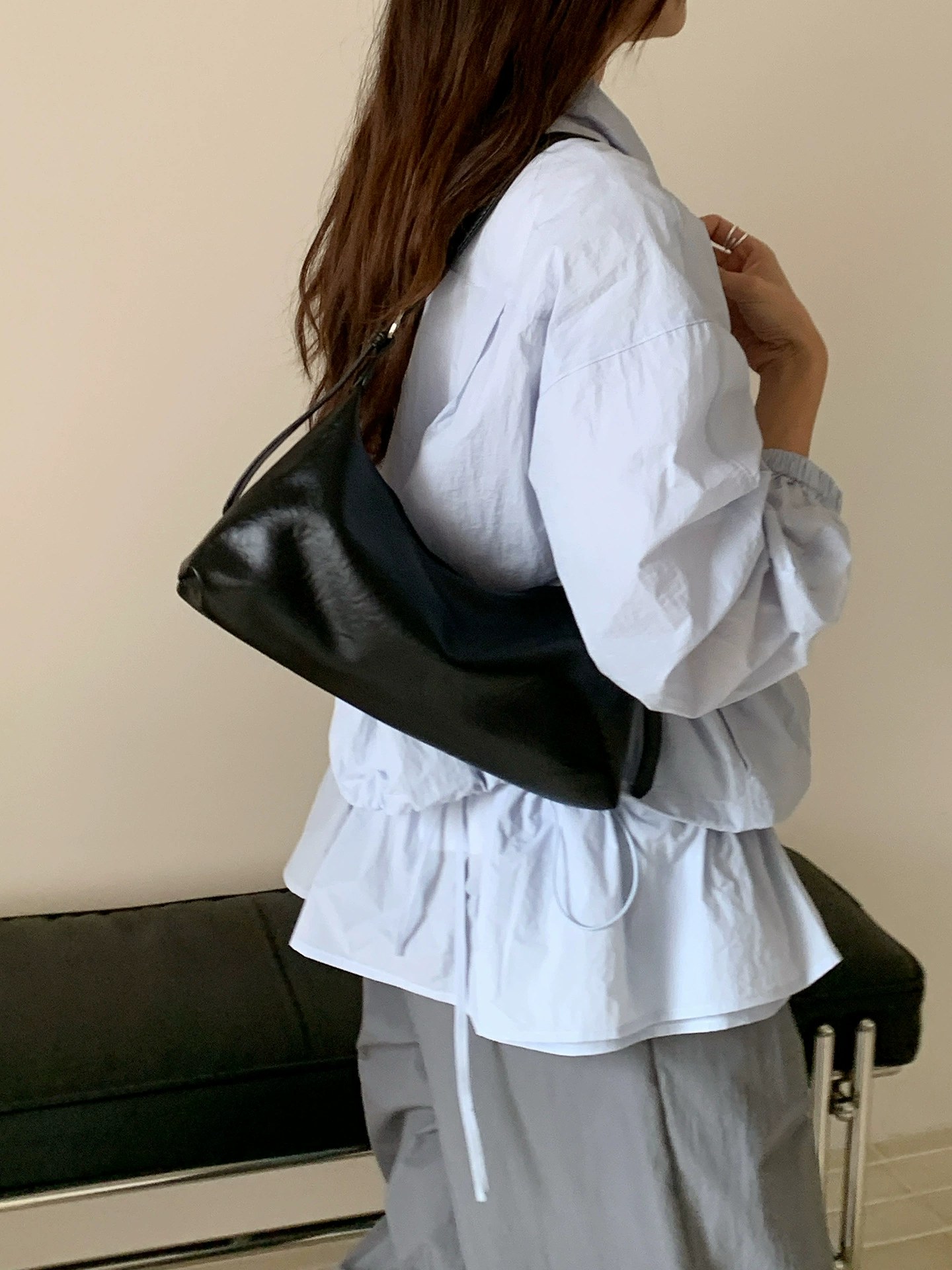 Bolso Cruzado de Cuero PU view 3