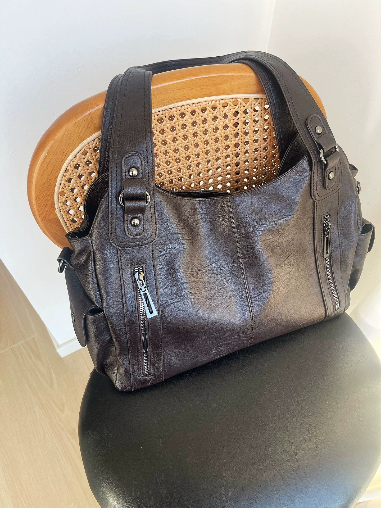 PU Leather Crossbody Bag view 4