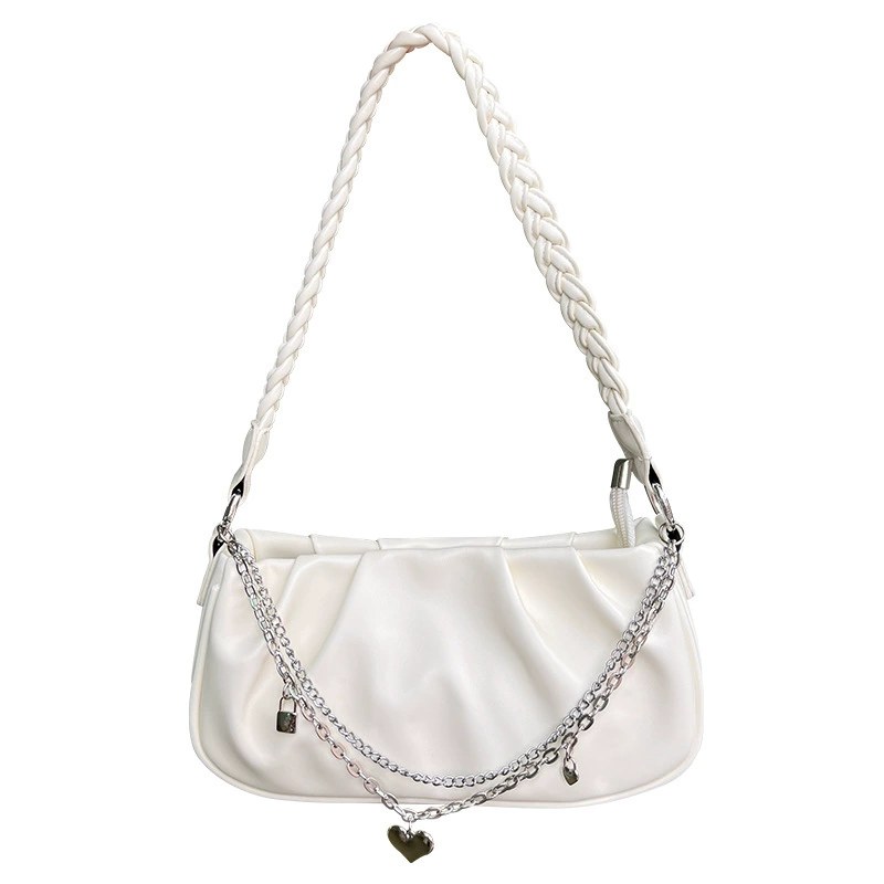 Woven Synthetic Crossbody Bag view 5