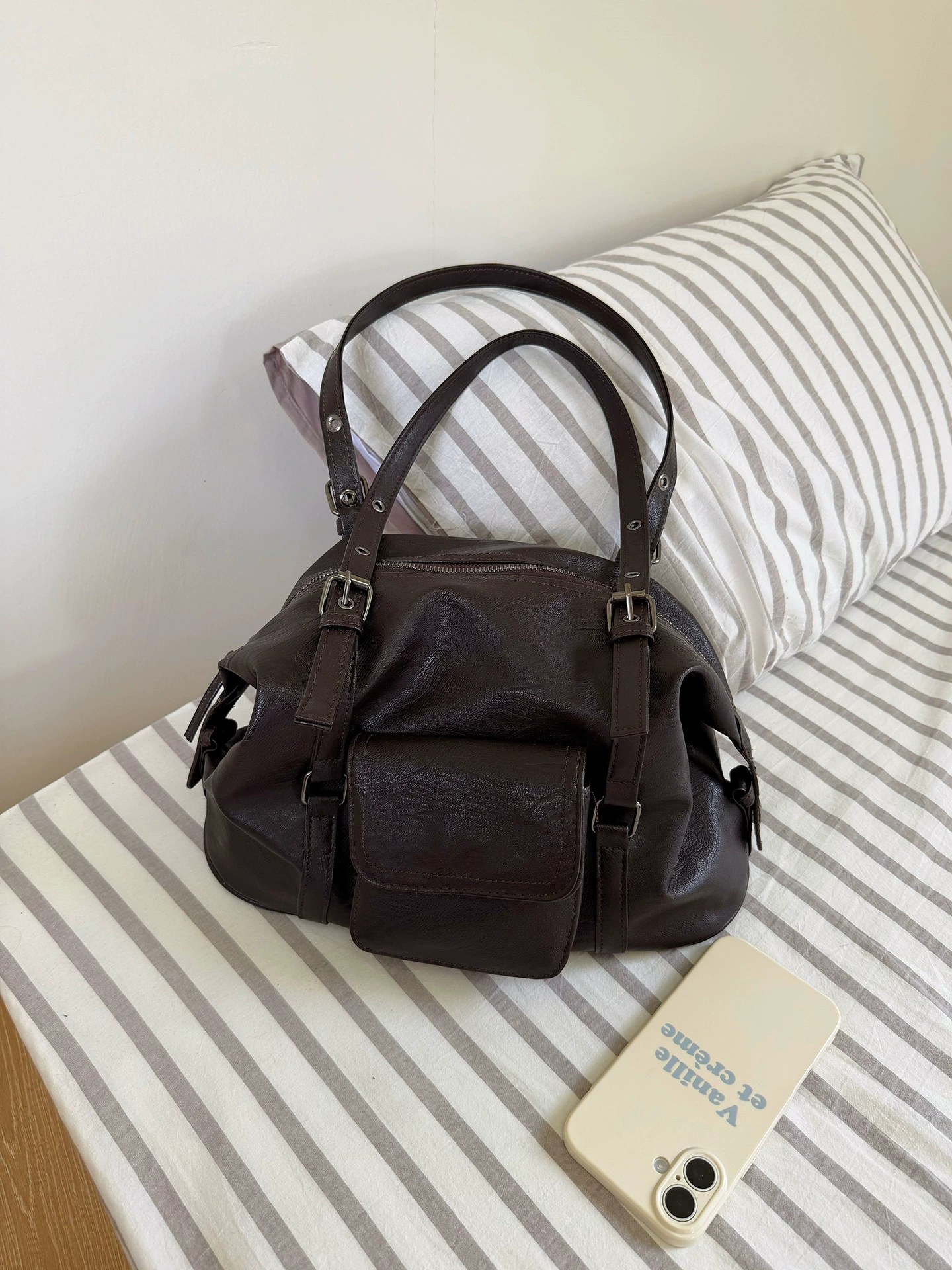 PU Leather Crossbody Bag view 3