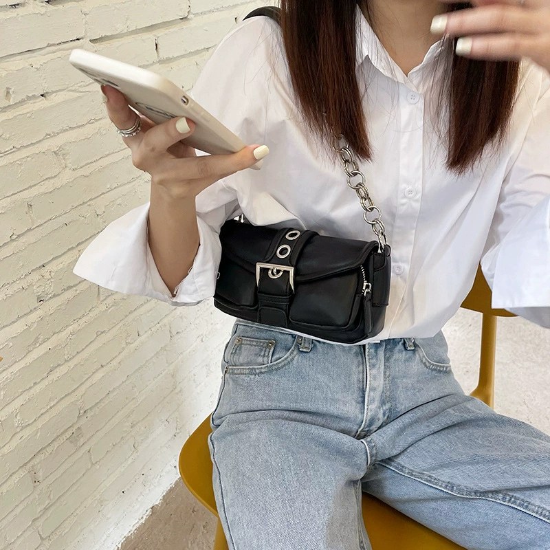 PU Leather Crossbody Bag view 4