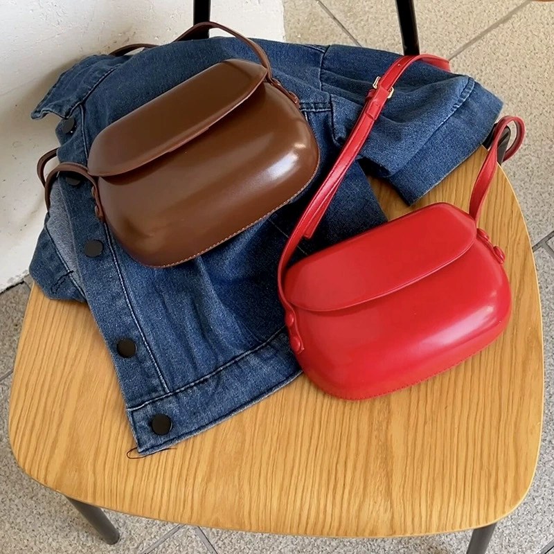 Red PU Leather Crossbody Bag for wholesale OEM — YANYAN Bags Guangzhou handbag factory