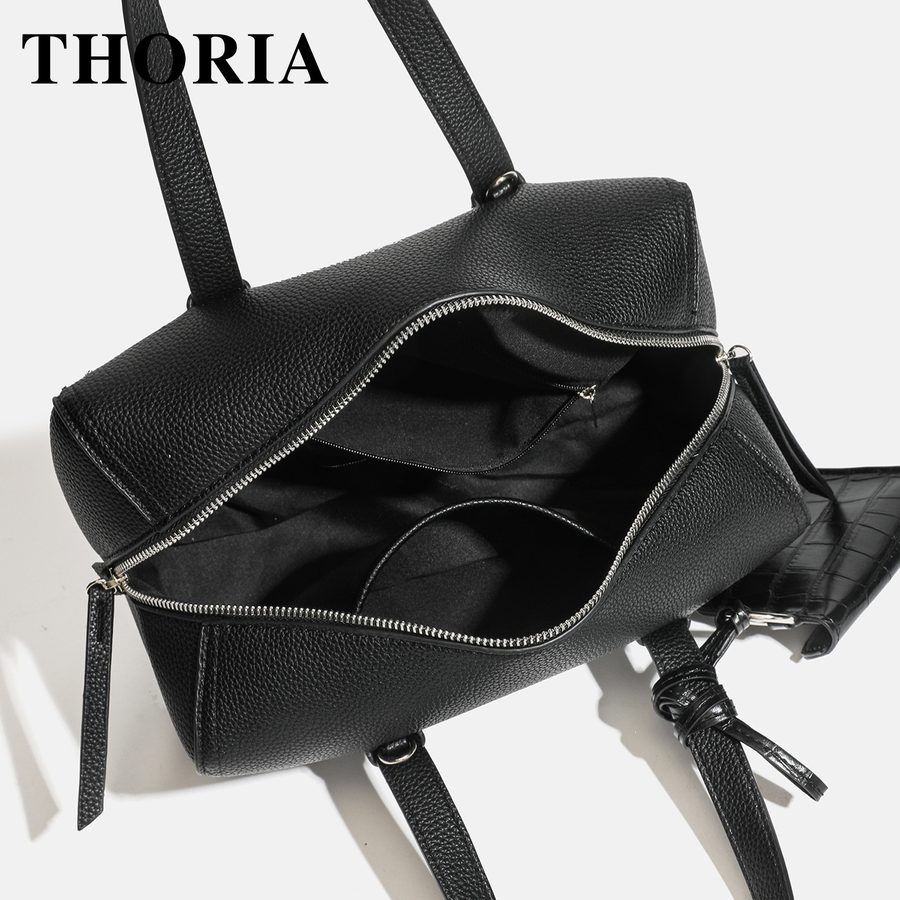 Large Minimalist Boston Crossbody Bag view 4