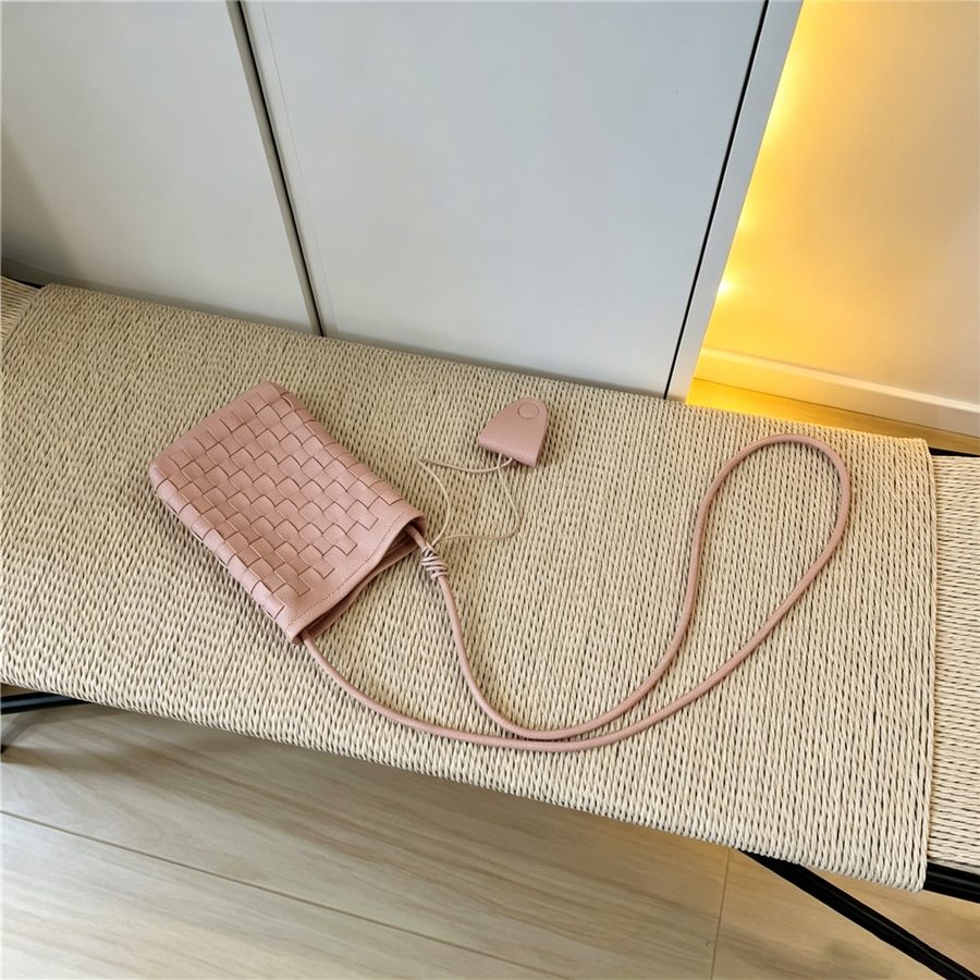 Handwoven Mini Crossbody Phone Bag view 10