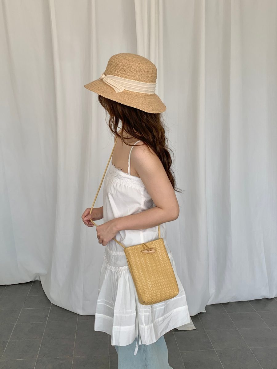 Woven Mini Crossbody Phone Bag view 8