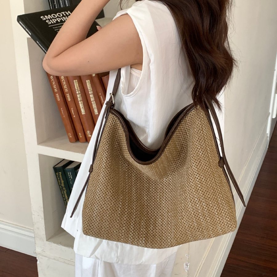 Straw Woven Crossbody Bag