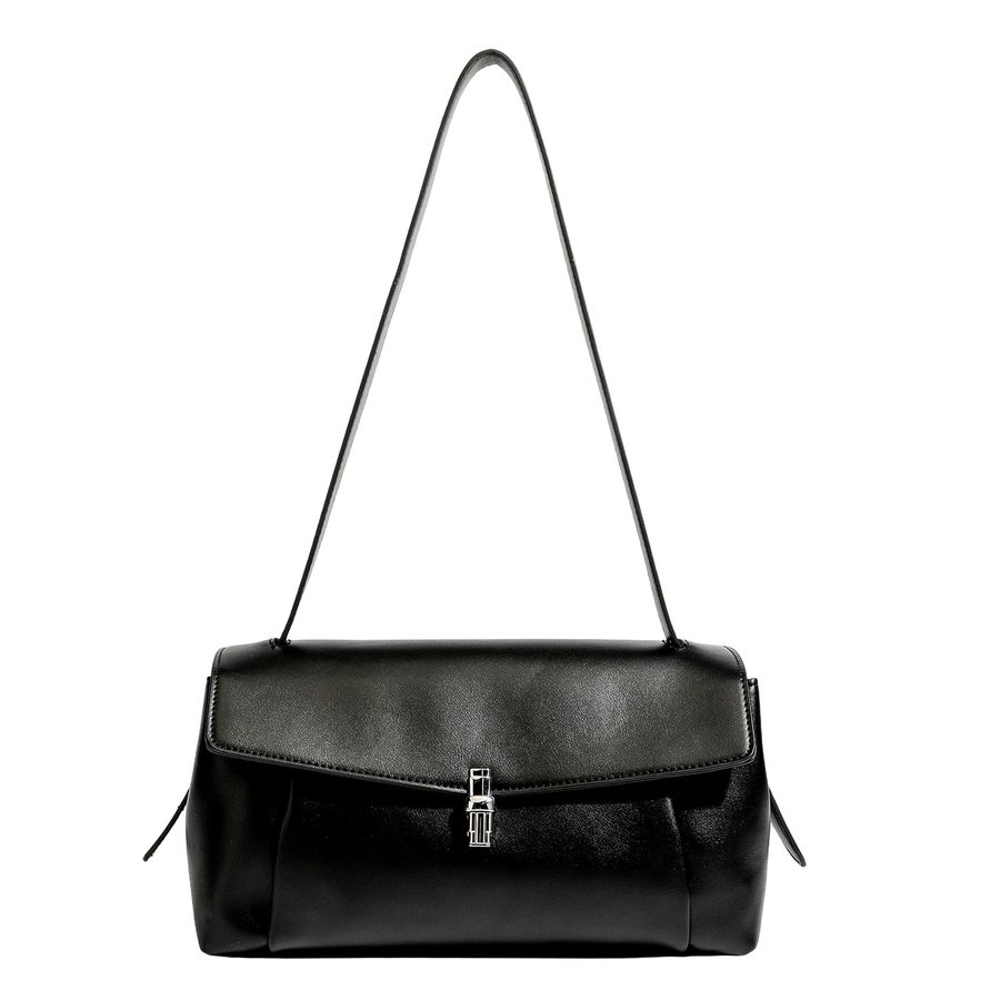 Flap Tote Bag Large Crossbody Minimalist view 5
