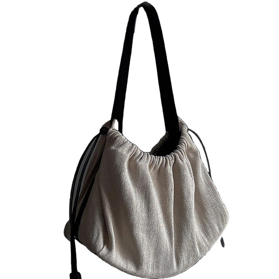 Canvas Large Capacity Travel Tote Crossbody Shoulder view 5