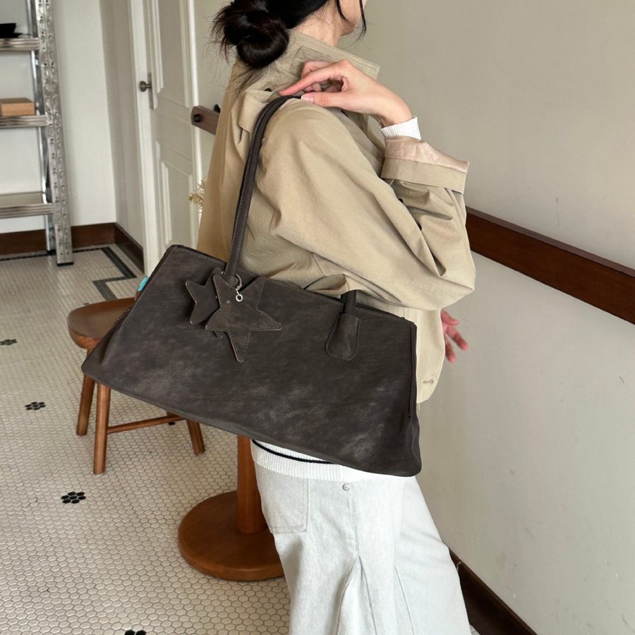 Large Tote Crossbody Top-Handle Shoulder Bag view 2