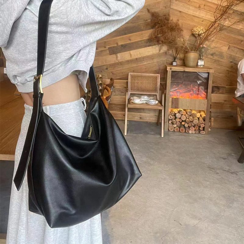 Soft Slouchy Large Tote Crossbody Bag