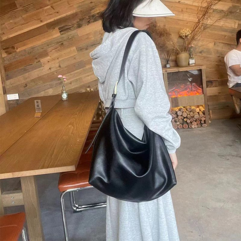 Soft Slouchy Large Tote Crossbody Bag view 2