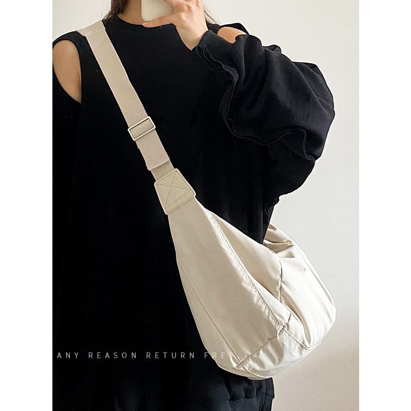 Quilted Puffer Dumpling Crossbody Bag view 2