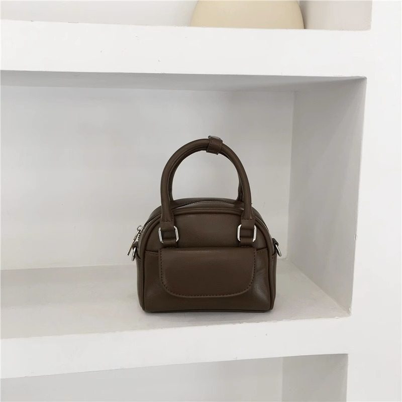 Bowling Crossbody Top-Handle Bag