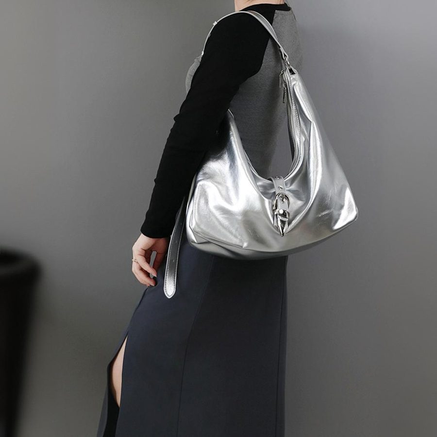 Large Tote Crossbody Shoulder Bag view 2