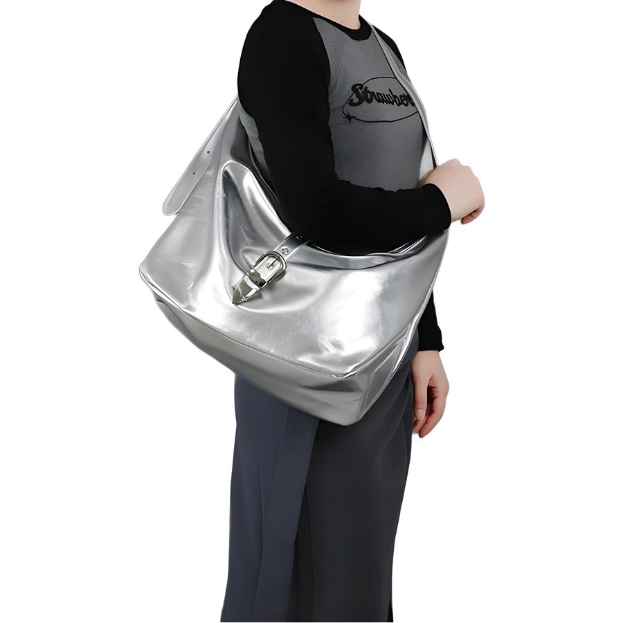 Large Tote Crossbody Shoulder Bag view 5