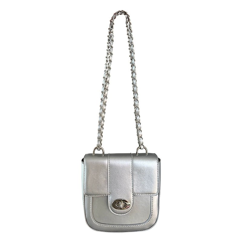 Black PU Leather Crossbody Bag view 5