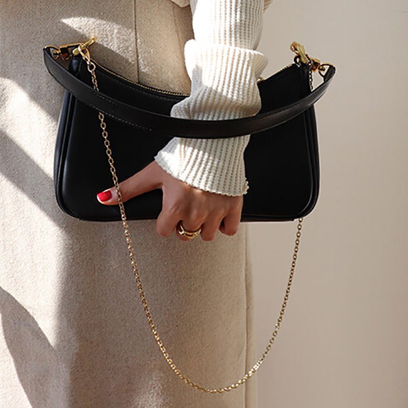 Retro Baguette Crossbody Shoulder Bag view 6