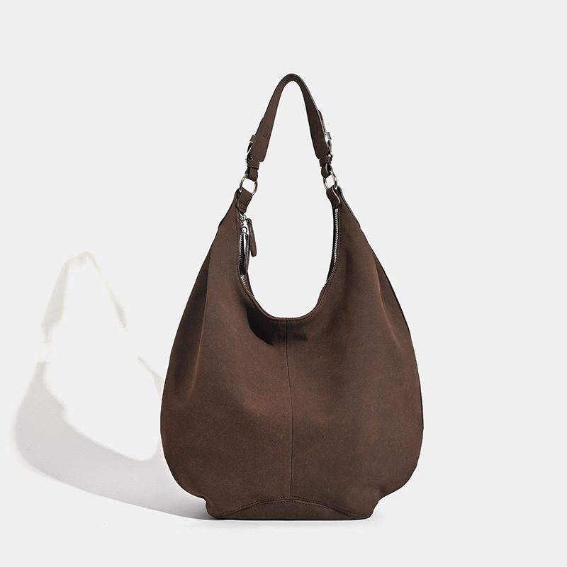 Solid Color Crossbody Shoulder Bag