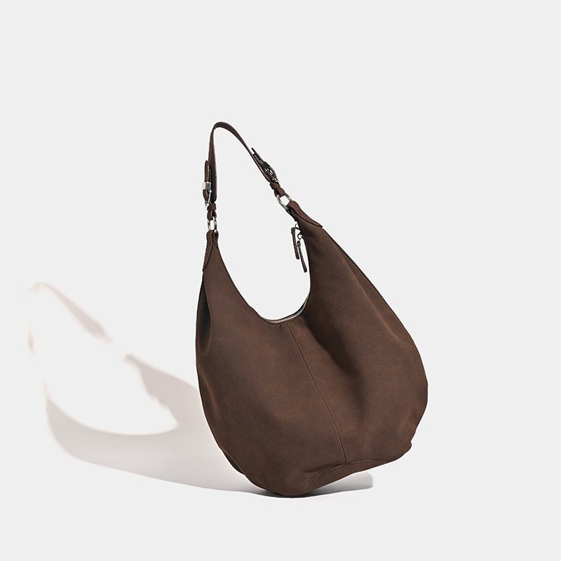 Solid Color Crossbody Shoulder Bag view 3