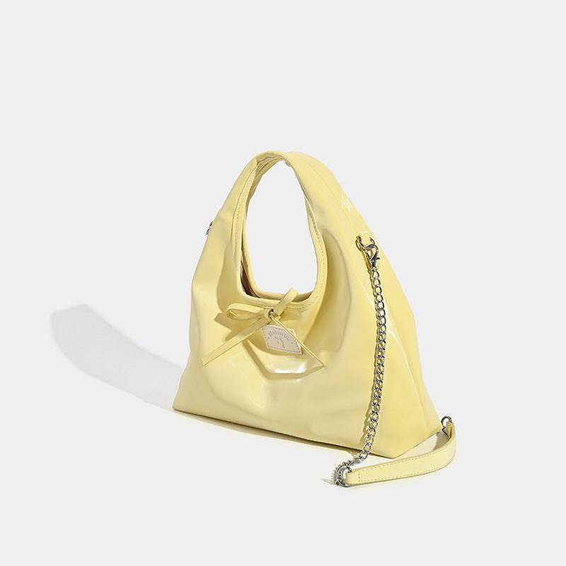 Pleated Dumpling Crossbody Shoulder Bag view 2