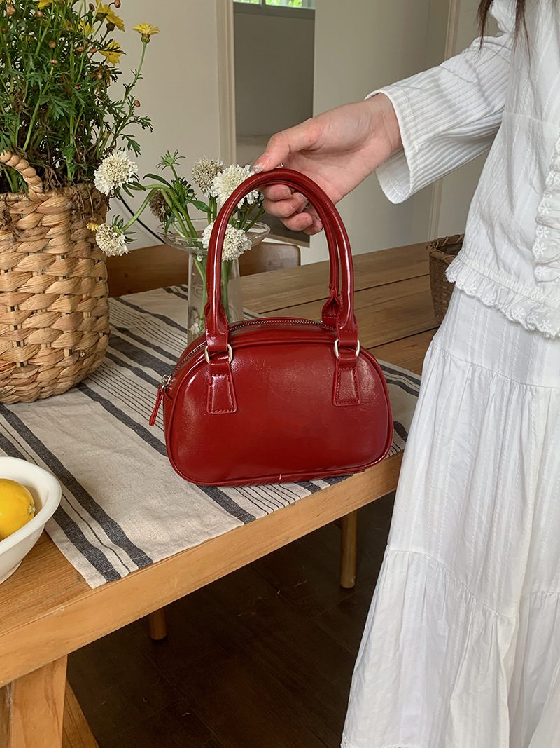 Mini Square Boston Crossbody Bag view 10