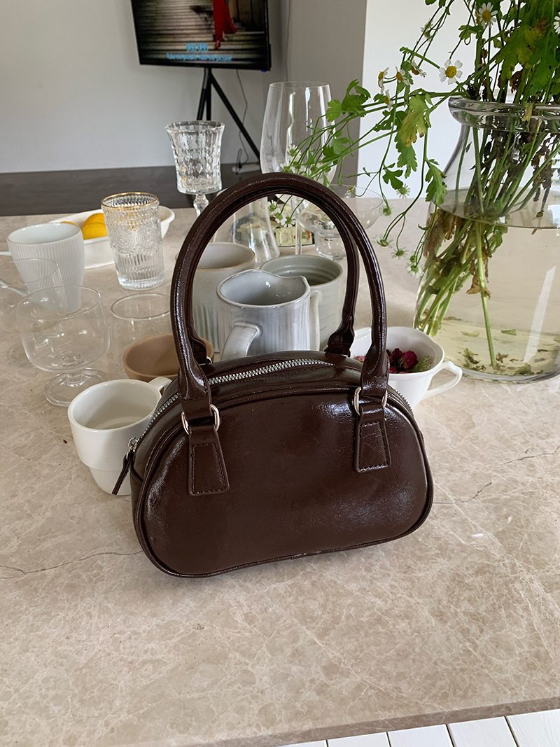 Mini Square Boston Crossbody Bag view 11