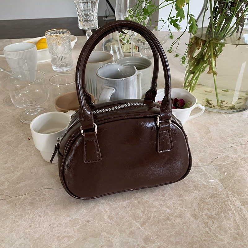 Mini Square Boston Crossbody Bag view 3