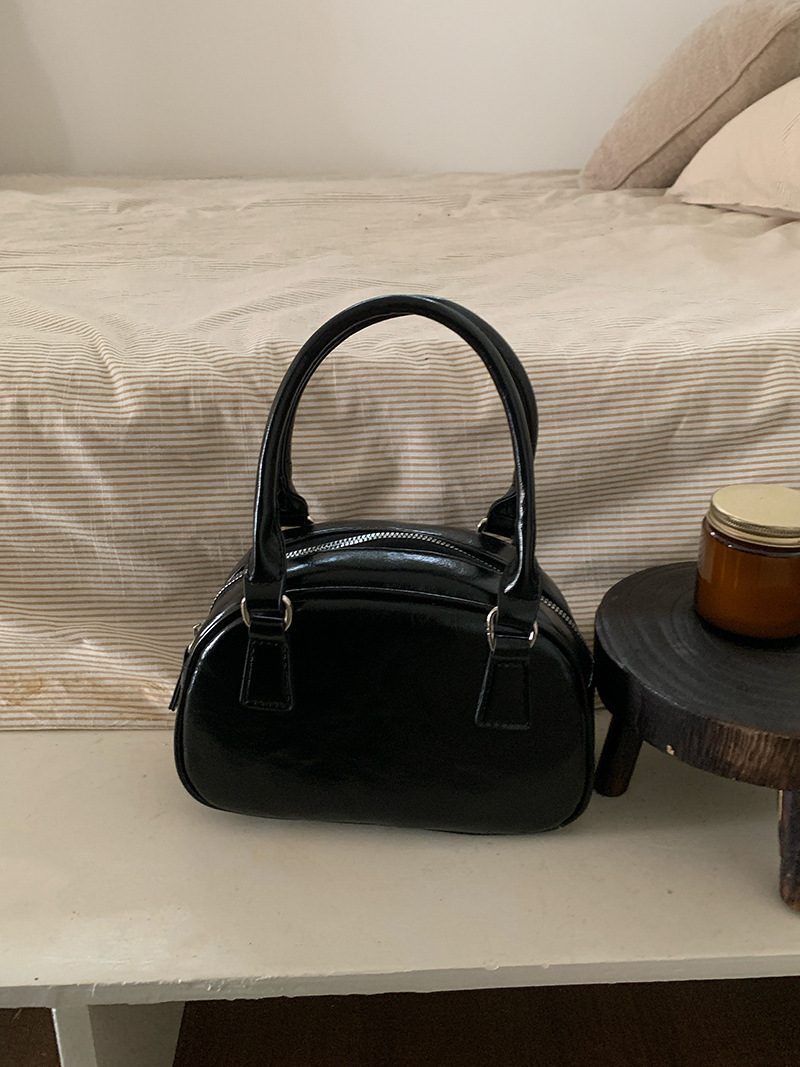 Mini Square Boston Crossbody Bag view 9