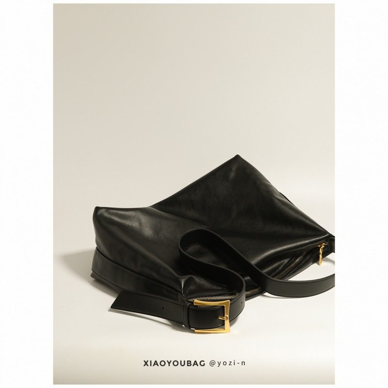 Slouchy Minimalist Large Crossbody Bag view 7