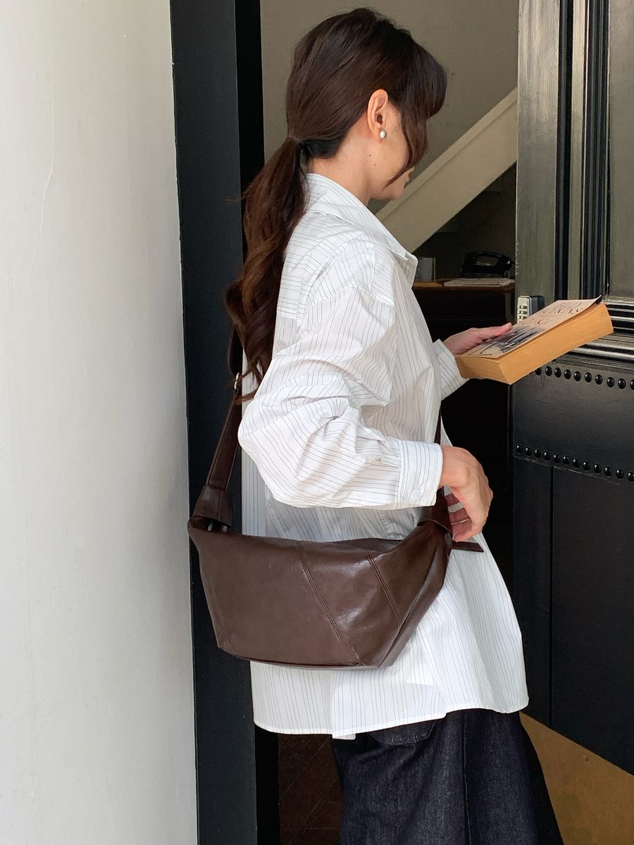 Vintage Dumpling Crossbody Shoulder Bag Large Capacity view 2
